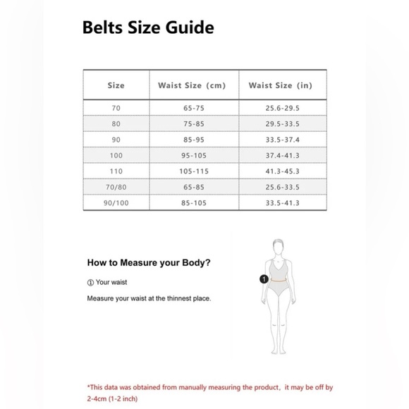 Never worn: Women’s small chain belt - Picture 4 of 4